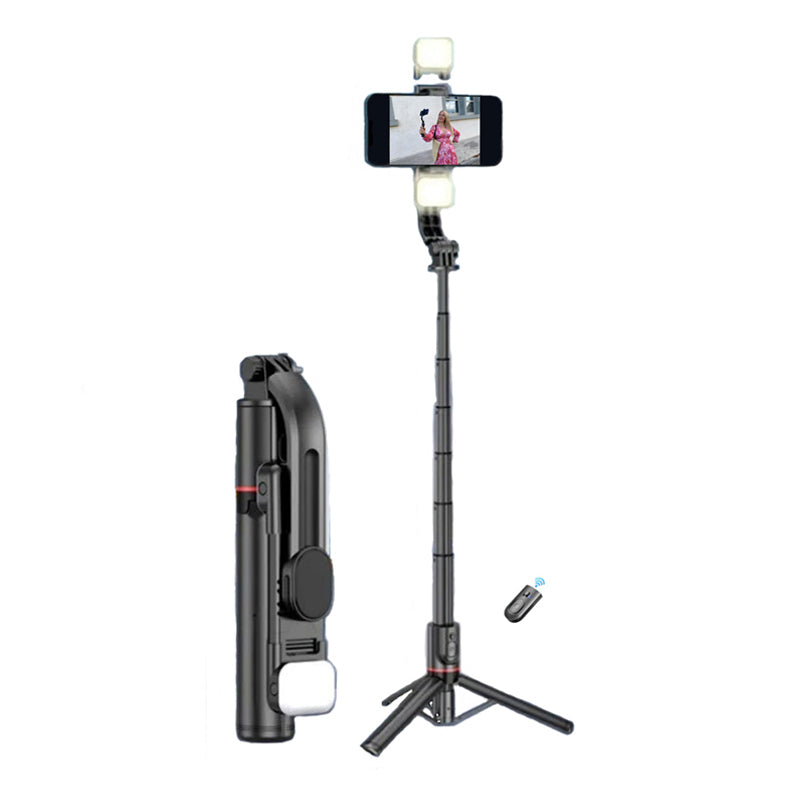 Selfie-Stick mit Fülllicht